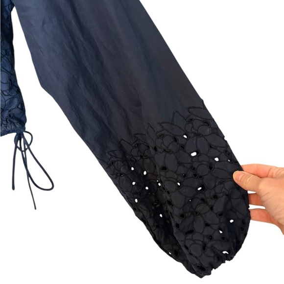 Merlette Linden Eyelet Embroidered Cotton Top M - Picture 7 of 10